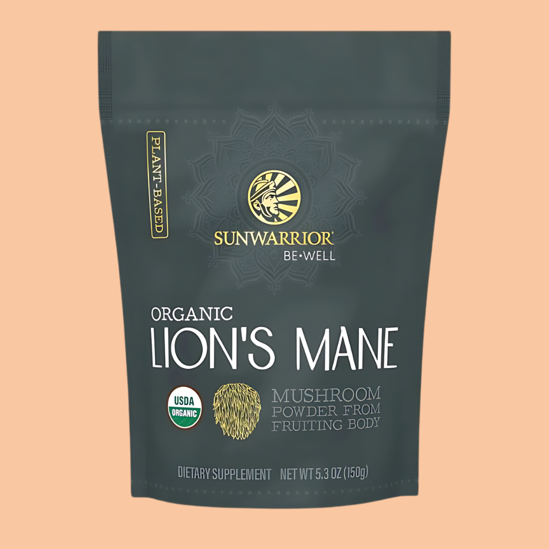 Be Well Organic Lion's Mane Mushroom Powder Drink Mix