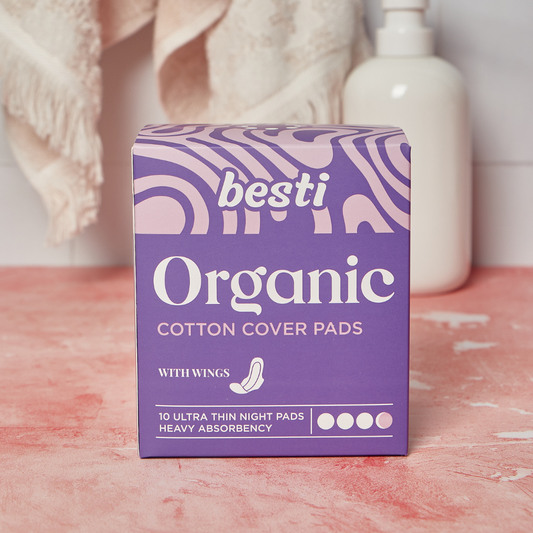 Organic Cotton Night Pads (10 Count)