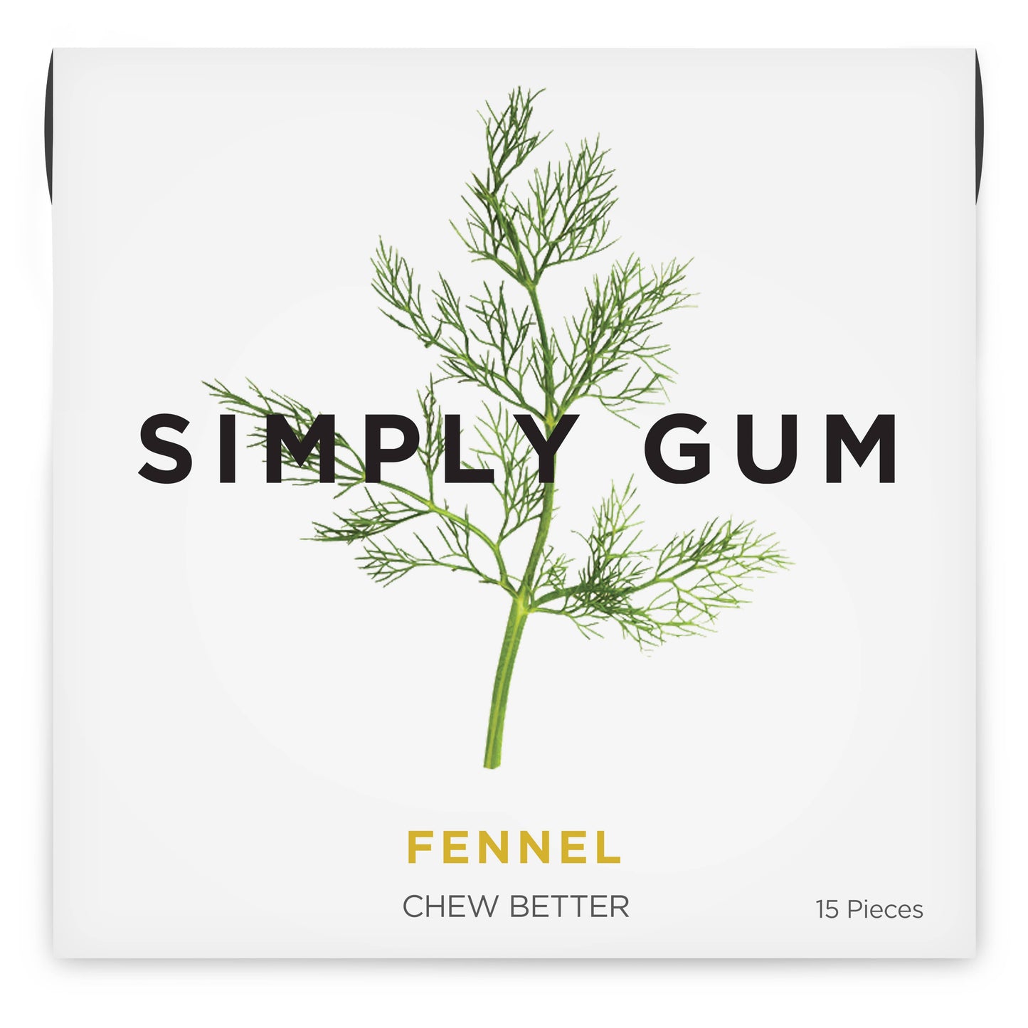 Fennel Natural Chewing Gum (Palate Cleanser)