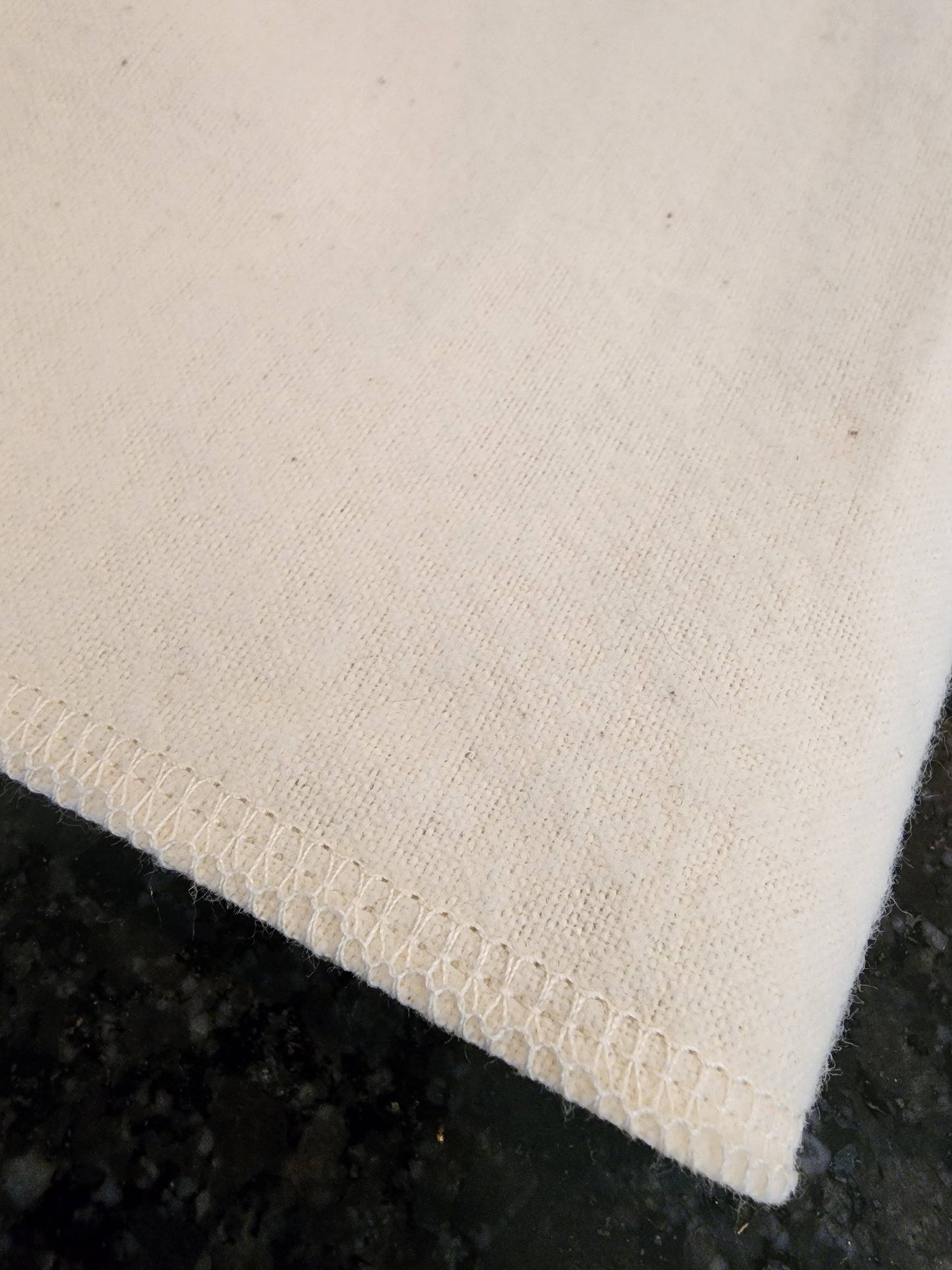 Organic Unbleached Cotton Flannel Castor Oil Pack Compress 5x8