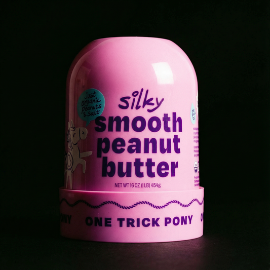 Silky Smooth Organic All Natural Peanut Butter - 16oz Jar