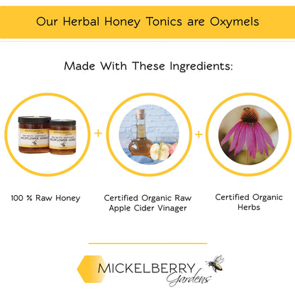 Elderberry Honey Tonic — immune support for kids and adults: 4oz