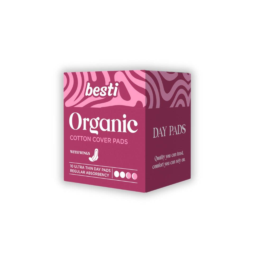 Organic Cotton Day Pads (10 Count)
