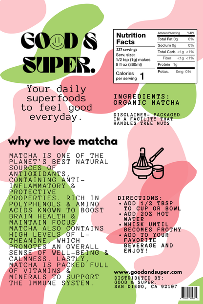 Organic Japanese Matcha Powder | Latte Culinary Grade