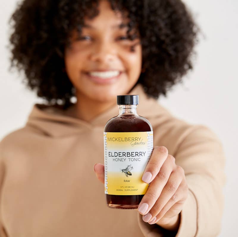 Elderberry Honey Tonic — immune support for kids and adults: 4oz