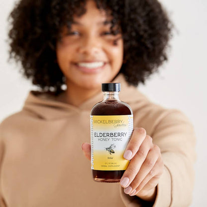 Elderberry Honey Tonic — immune support for kids and adults: 4oz