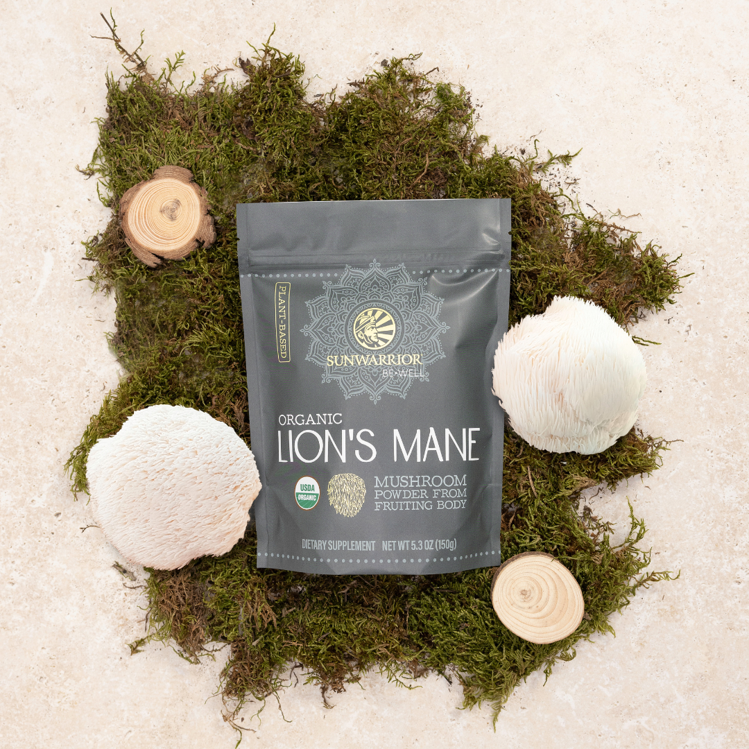 Be Well Organic Lion's Mane Mushroom Powder Drink Mix