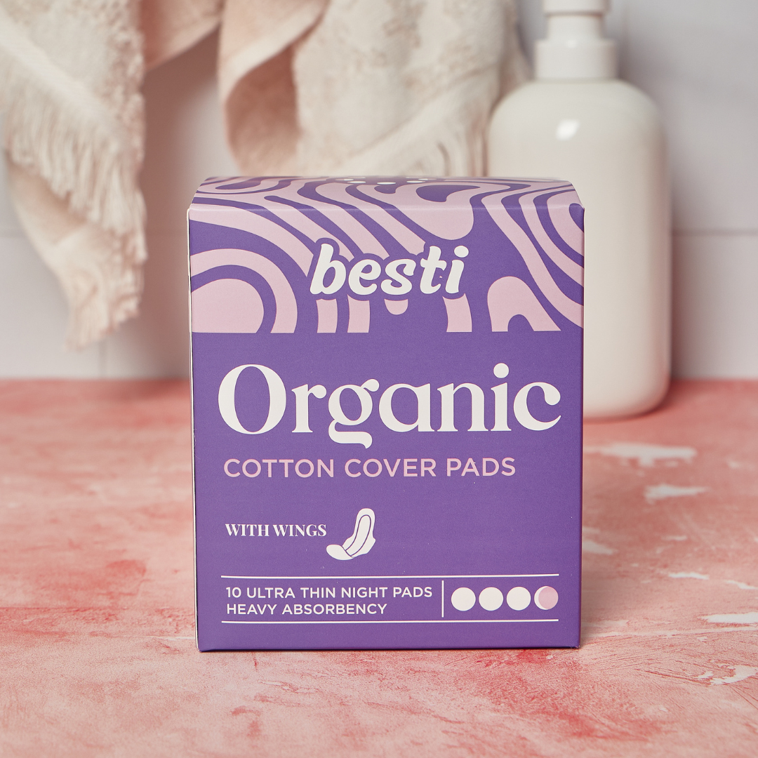 Organic Cotton Night Pads (10 Count)