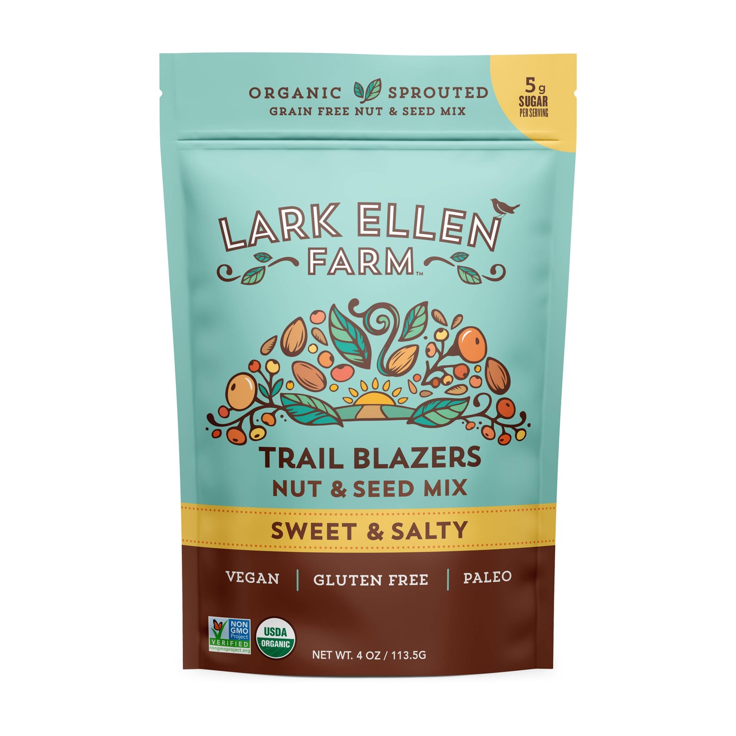Sweet & Salty Trail Mix, Sprouted : 8 oz