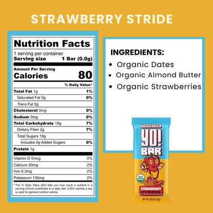 Strawberry Yumster Yo! Bar