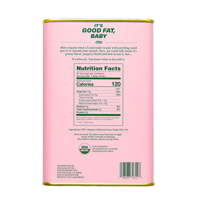 Organic Extra Virgin Olive Oil