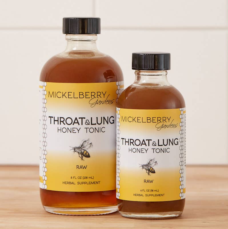Throat and Lung Honey Tonic 4oz