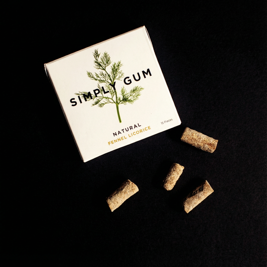 Fennel Natural Chewing Gum (Palate Cleanser)