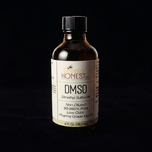 DMSO 99.995% Pure Liquid Pharma Grade, Non-Diluted, Low Odor: NO glass roller bottle / 2 oz glass bottle